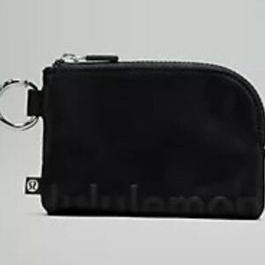 Lululemon Black Zippered Coin Pouch